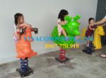 Thú nhún lò xo trẻ em nhập khẩu